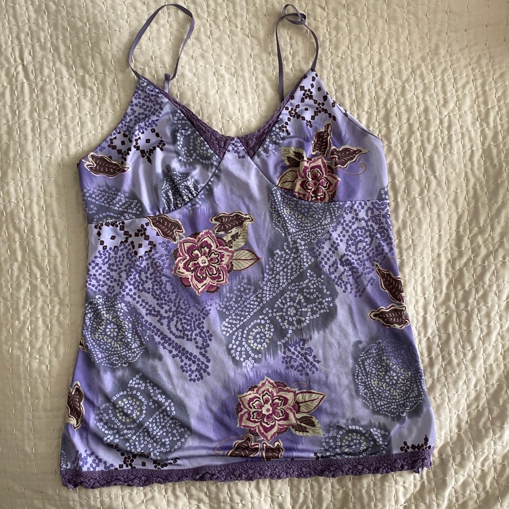 Lilac slip top